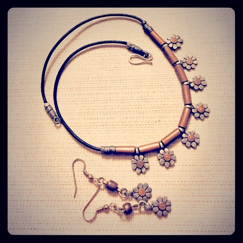 Necklace and earrings set - Picture 1 of 2
